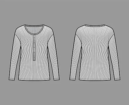 Design Features of ladies ribbed tank
